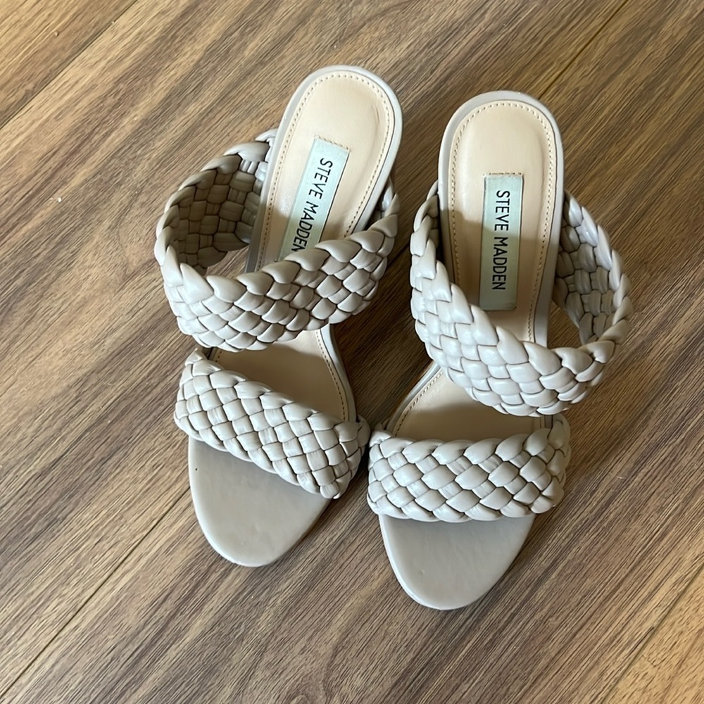Steve Madden braided heel - size 6m